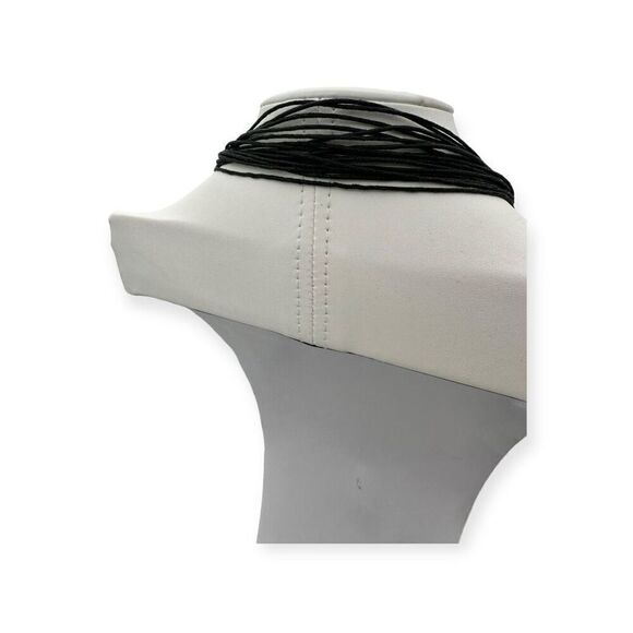 Multi strand rope circle Necklace costume - Picture 4 of 4